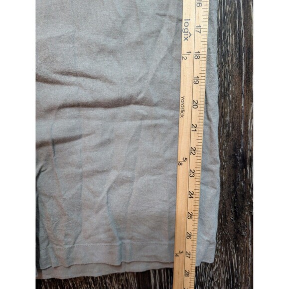 Old Navy Pants Mens XL Gray Linen Blend Drawstring Casual Relaxed Fit Pockets - Picture 6 of 6